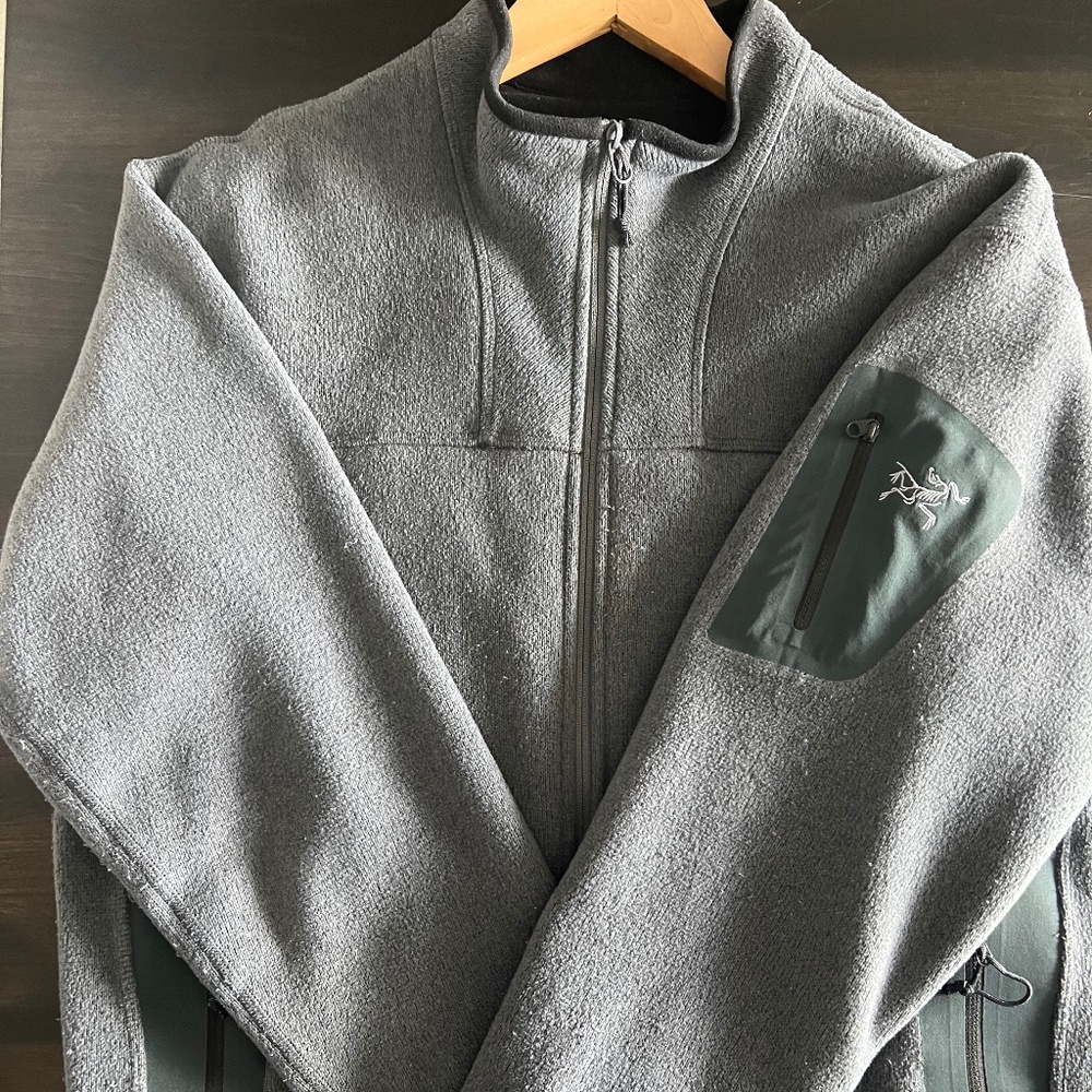 Mens Arc'teryx Cover Cardigan - Mens M